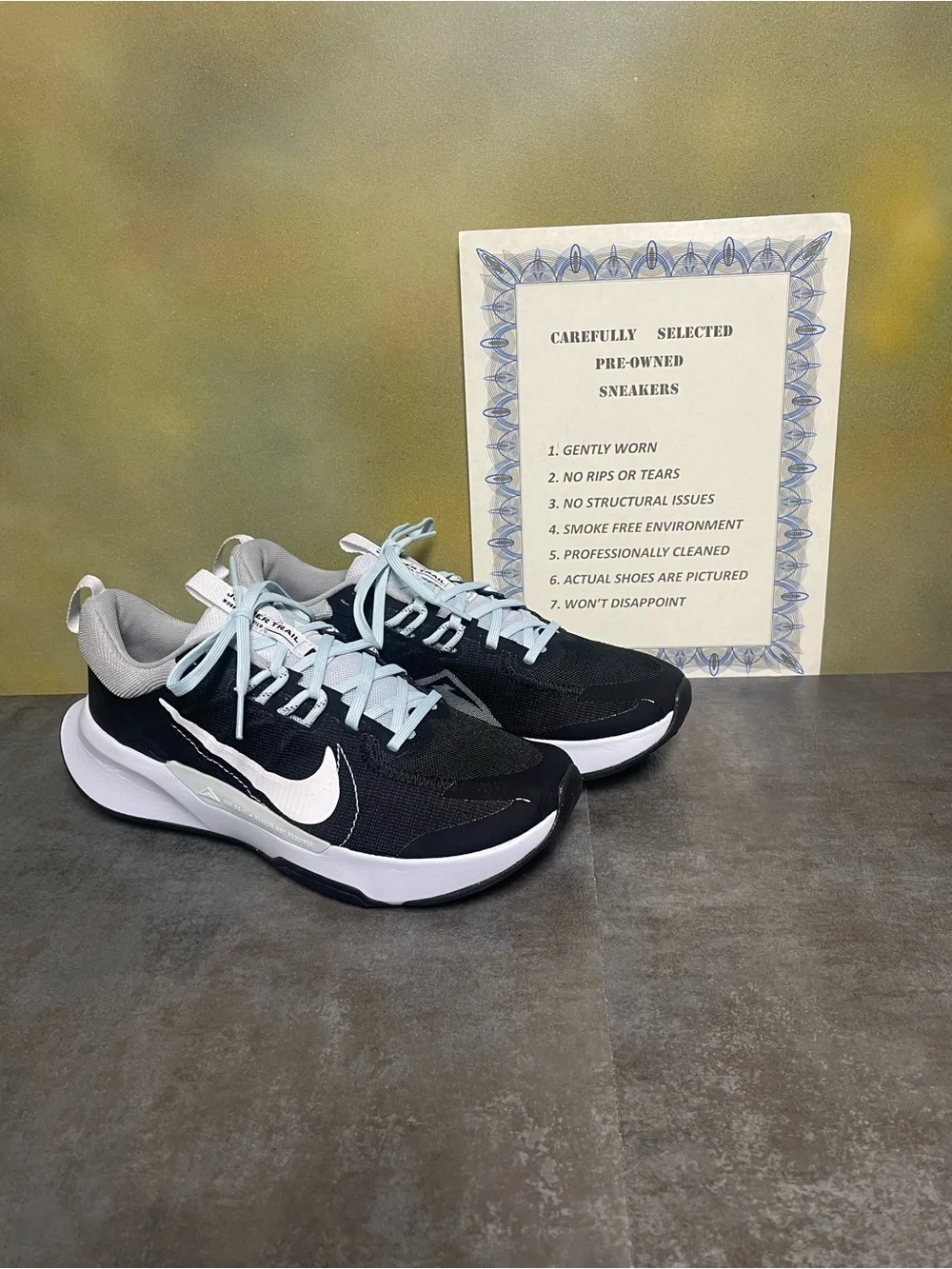 Nike Juniper Trail 2 Women's Black Trail Running Shoes Size 9 - Picture 2 of 16